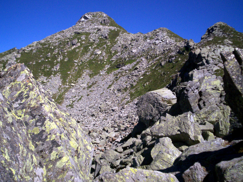 Colle Mologna piccola e lago Riazzale